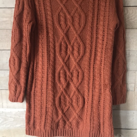 Misguided Aran Knit Sweater dress - Picture 5 of 7